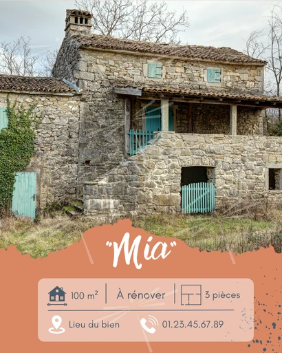 Publication Instagram pour agence immobilière - Valserhône